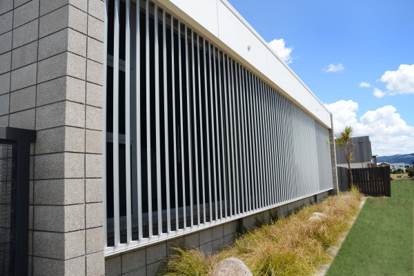 Complement Exterior Cladding with Louvres