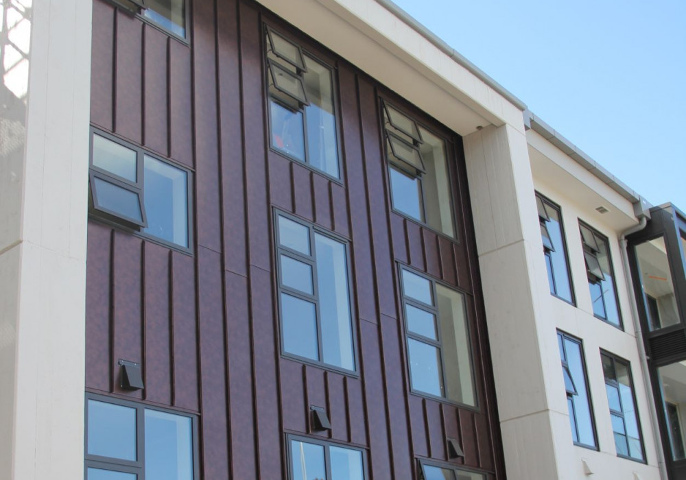 Achieve a Lock Seam Look for Commercial Cladding