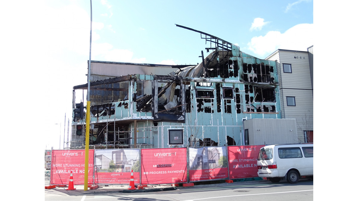 Damage to HomeRAB Pre-Cladding only occurred due to high-pressure water during the extinguishing of the fire.