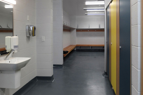 MacDonald Industries Bathroom Products Specified for New Dilworth Sports Centre