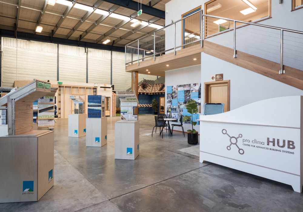 The pro clima HUB: Centre for Advanced Building Systems