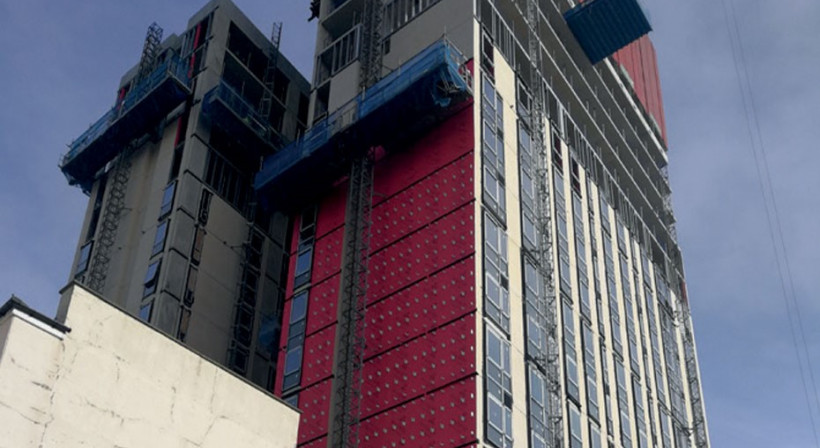 New Self-Adhesive Vapour Permeable Membrane for Commercial Rainscreens