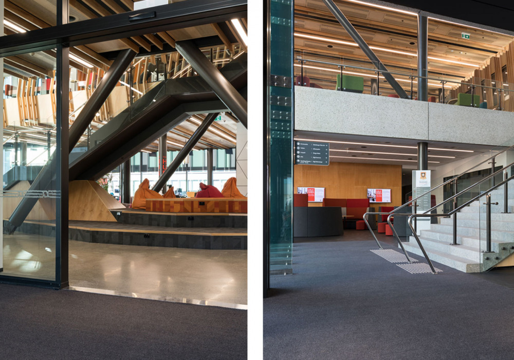 The Use of Carpet in Tertiary Entrance Design