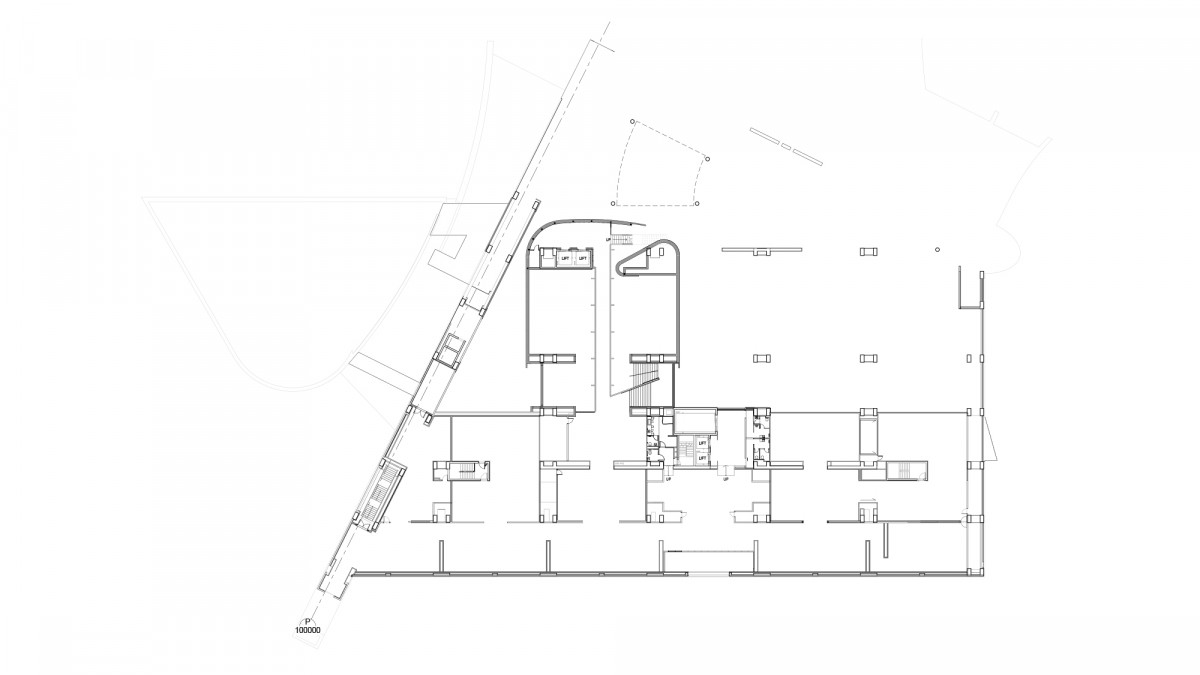 Toi Art Gallery Plan View. 