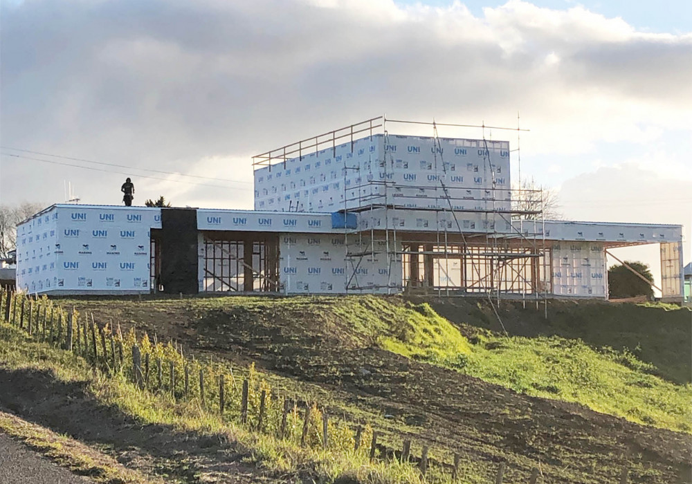 UNI Flexible Air Barrier Used in Striking New Whatawhata Build