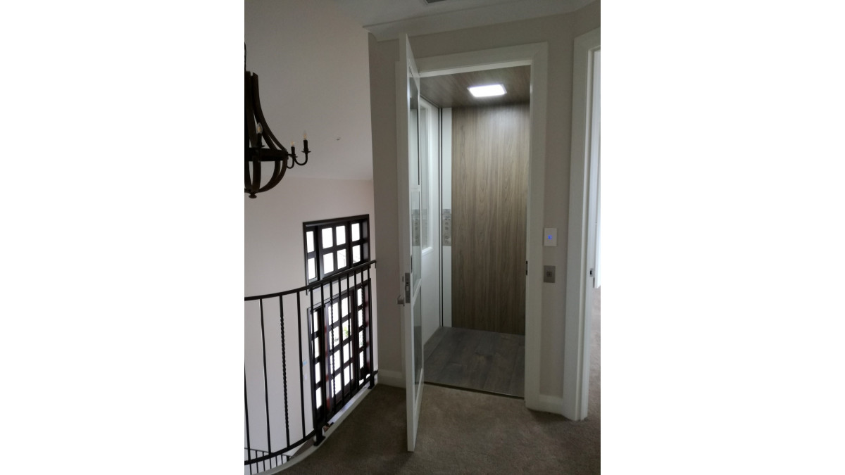Cabin lifts are easily accommodated in any roofline due to minimal ceiling height requirements.