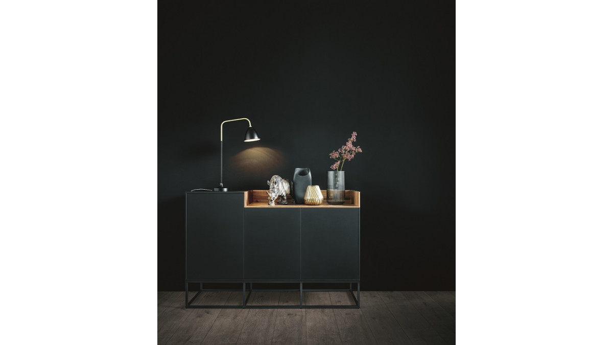 Fenix NTM Nero Ingo Sideboard. <br />
Photography by Next125