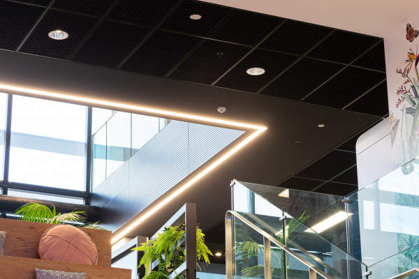 Kiwi Innovation Brings Energy to Commercial and Educational Ceilings