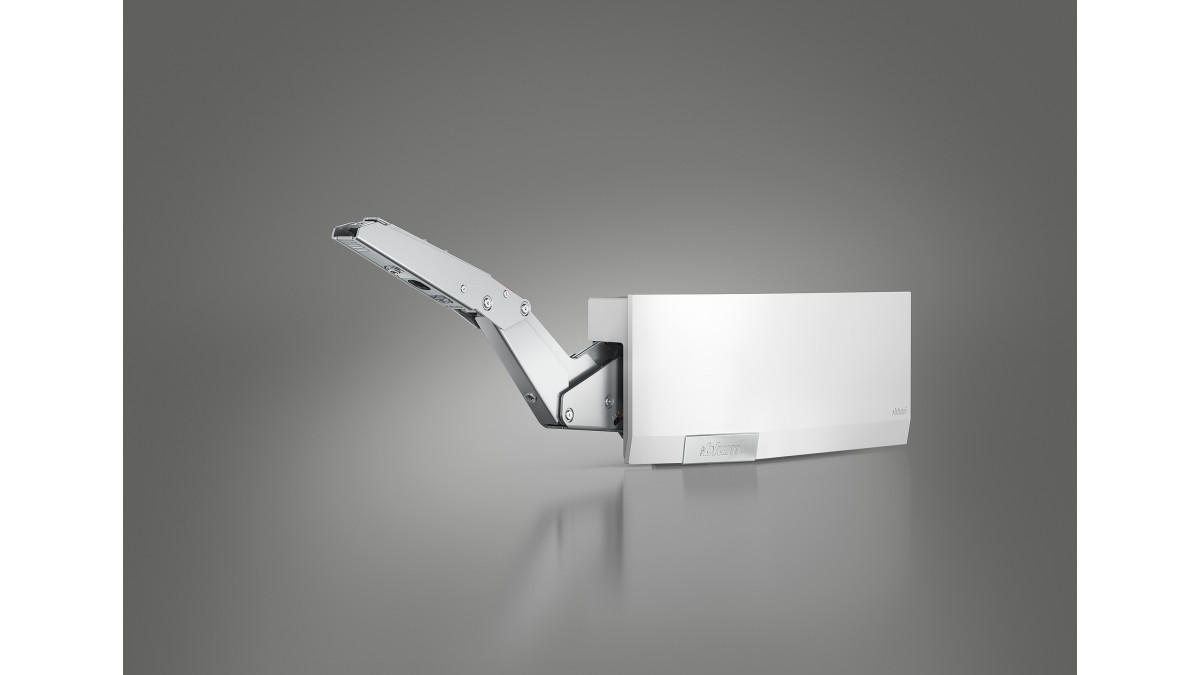 Blum AVENTOS HK top — Silk white.