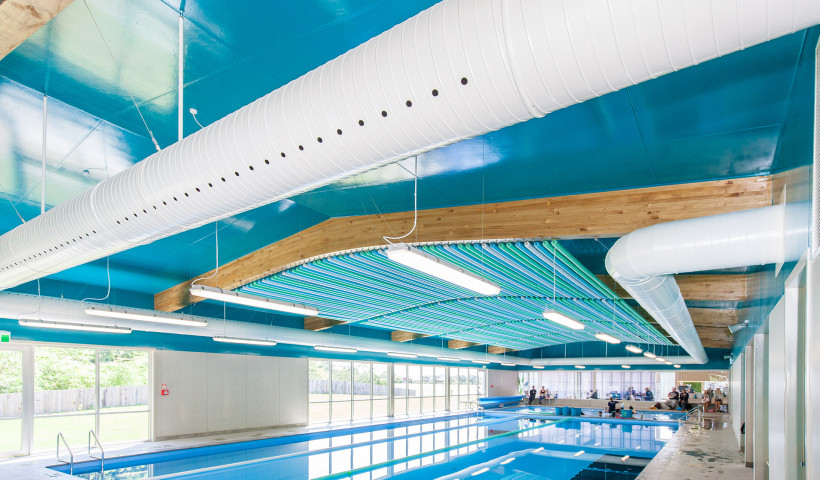 Indoor Pool Heating and Ventilation Design for Streamline Swim Academy