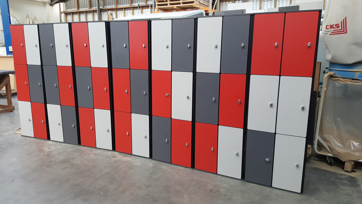 KerMac K Lockers 3 tier off site manufacture