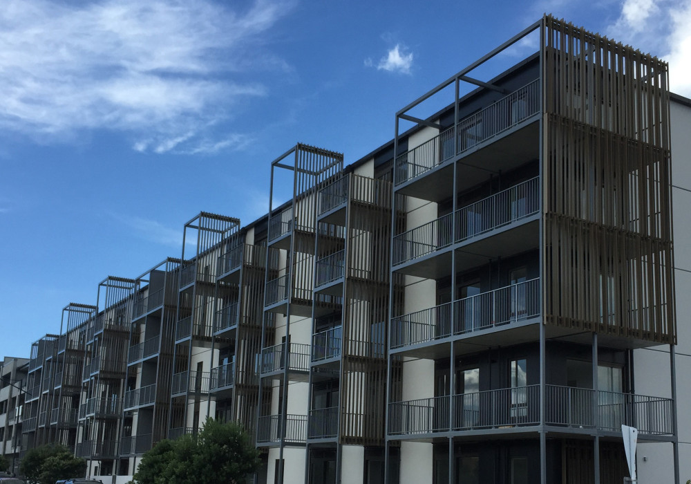 Perry Metal Protection's Prefinished Durable Bolt-On Balconies Save on Time and Costs