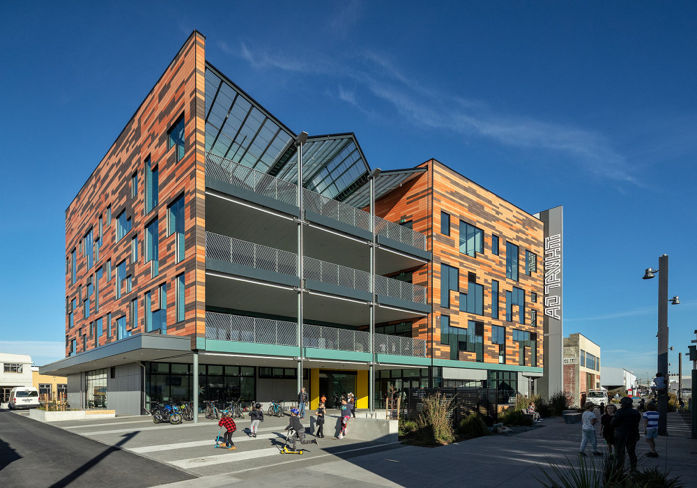 Creativity and Colour in a Vantage-Glazed Christchurch School