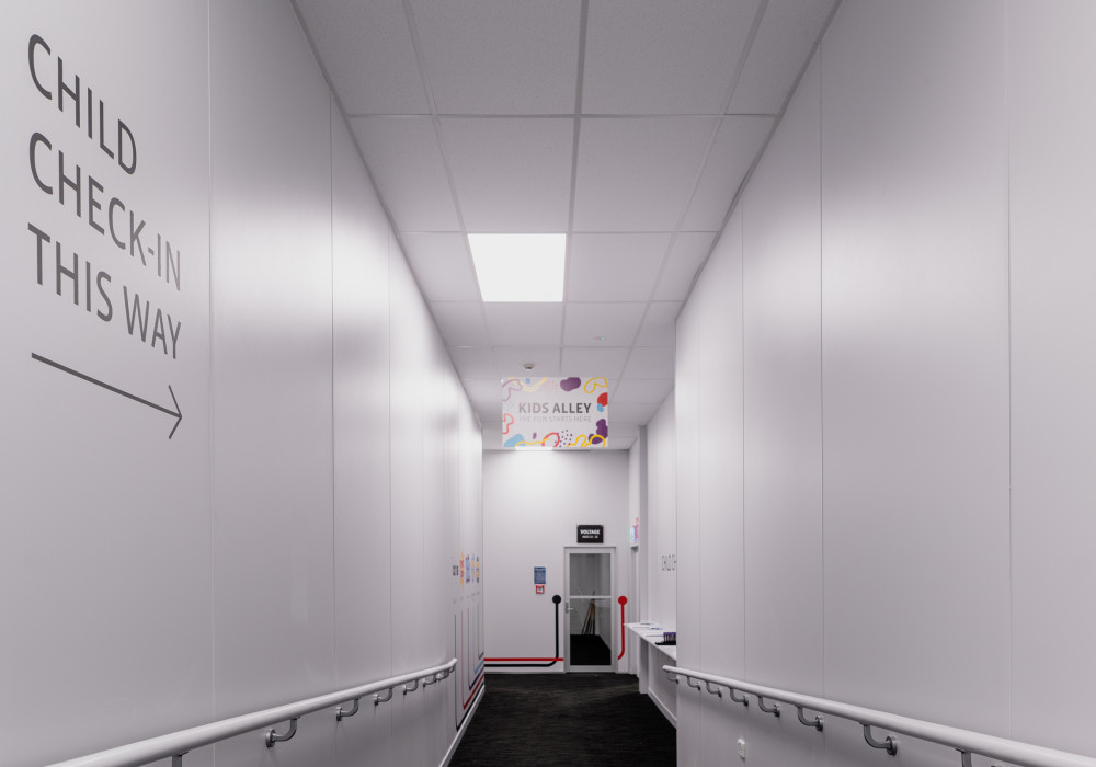 Pre-finished Plasterboard Saves Time in Warehouse Conversion Project