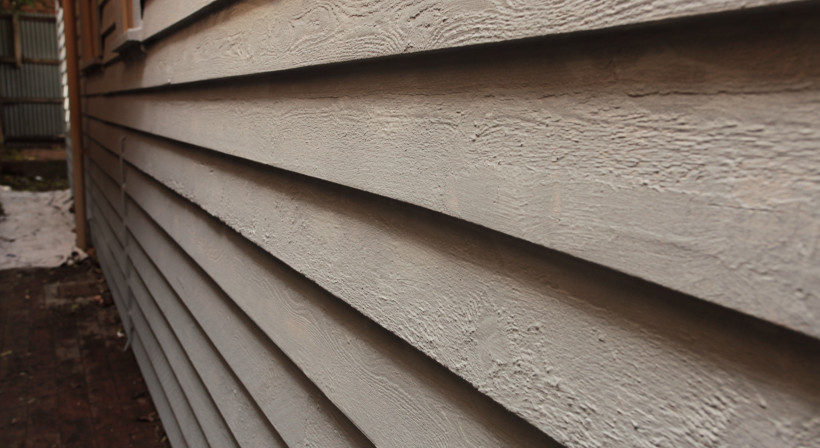 Intumescent Coating System Protects Pine Weatherboard Home
