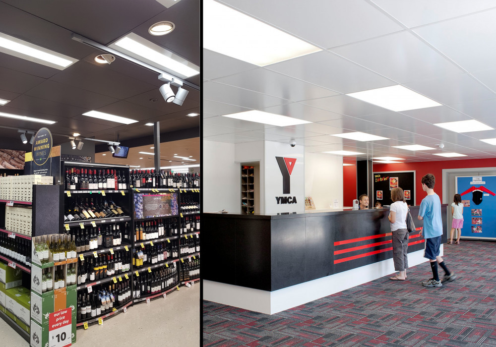 New NZ-Made Pre-finished Plasterboard Ceiling Tiles