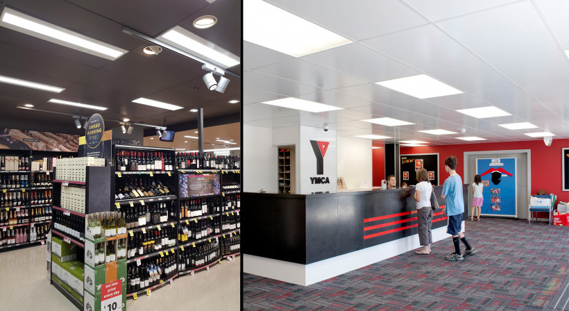 New NZ-Made Pre-finished Plasterboard Ceiling Tiles