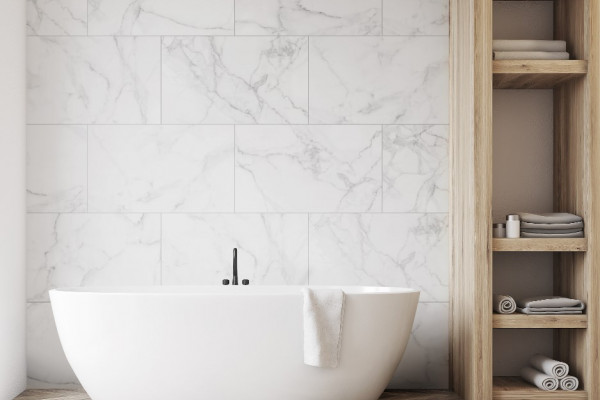 New Waterproof Tiles and Panels Simplify Bathroom Upgrades