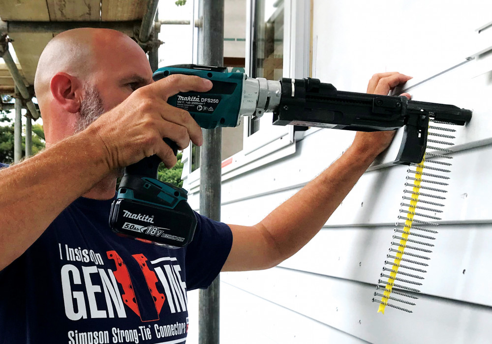 New BRANZ Appraised Screw System For Weatherboard Installation