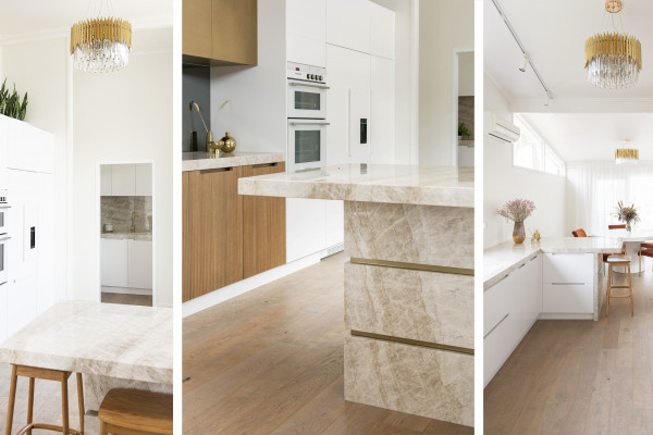 Natural Stone Surface Takes Centre Stage in Luxury Kitchen