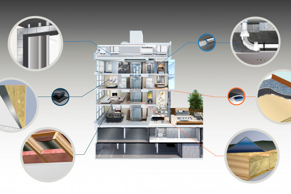 Control Noise in Multi-Storey Designs and Rebuilds with Pyrotek Solutions