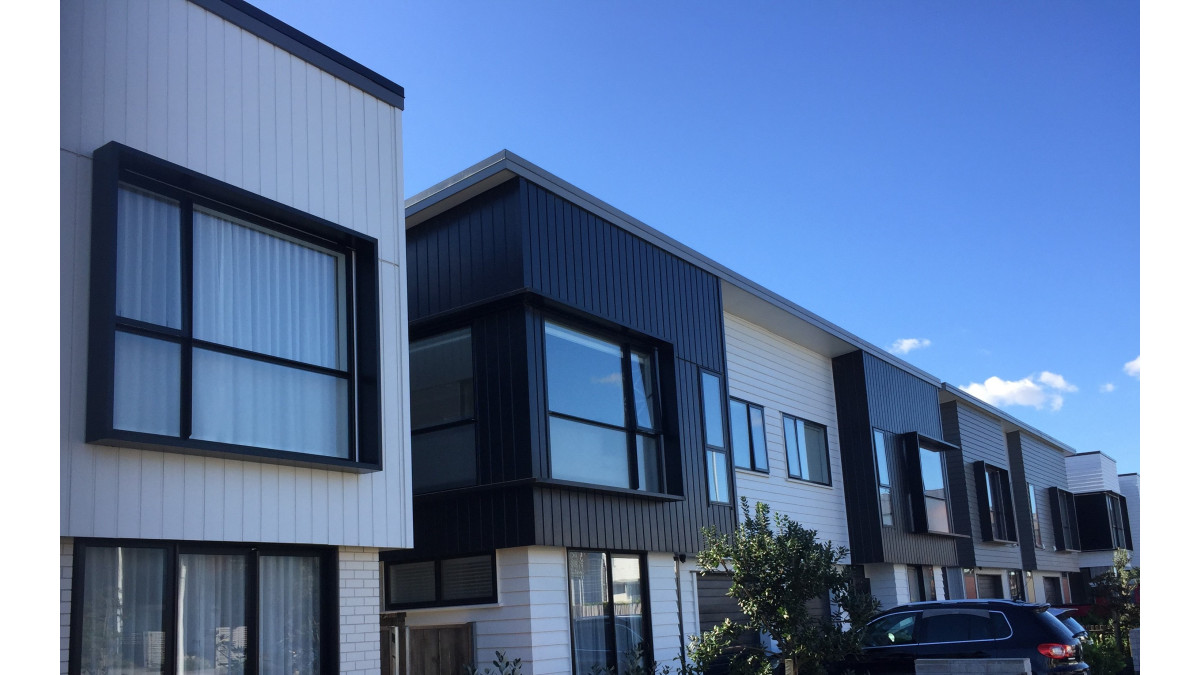 Hobsonville Facade Shrouds.