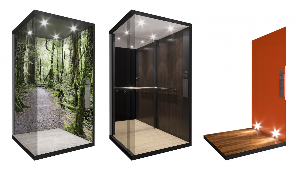 CGI renders of elevators created by clients based on the new Powerglide Packages.