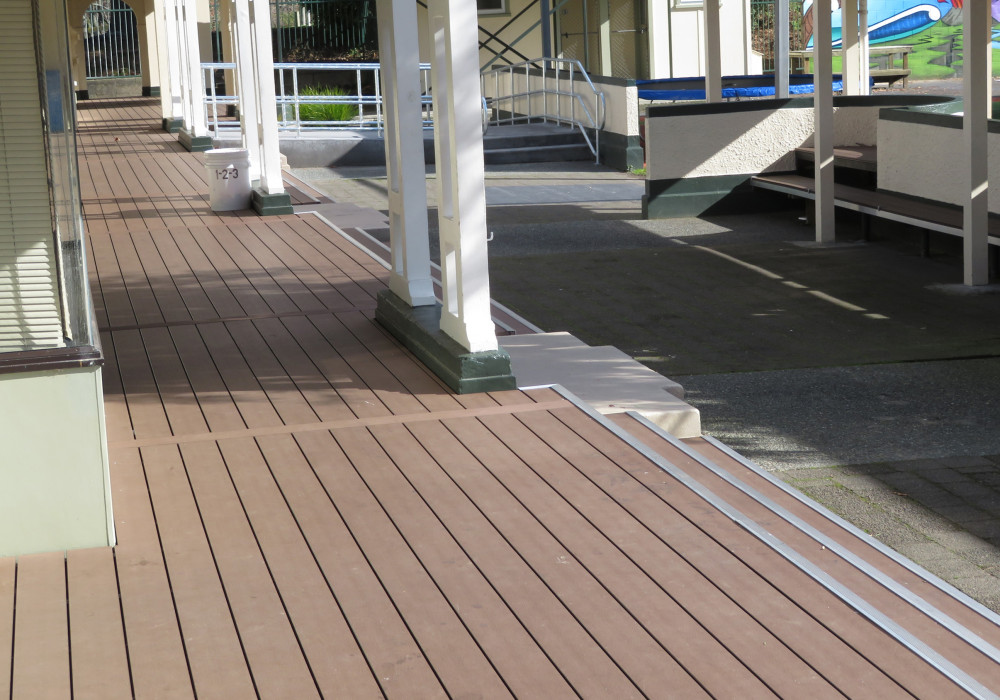 Futurewood Composite Decking in Rotorua School