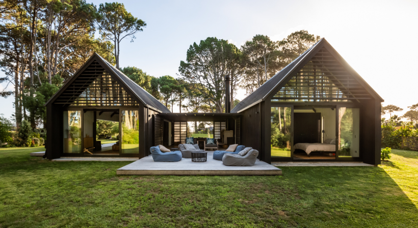 Blur the Inside and Out with Vantage Windows & Doors