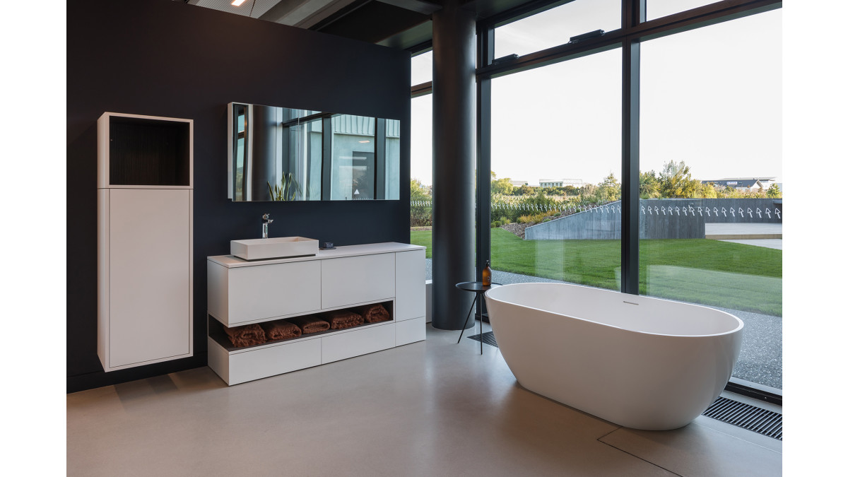 Blum Christchurch Bathroom Storage.