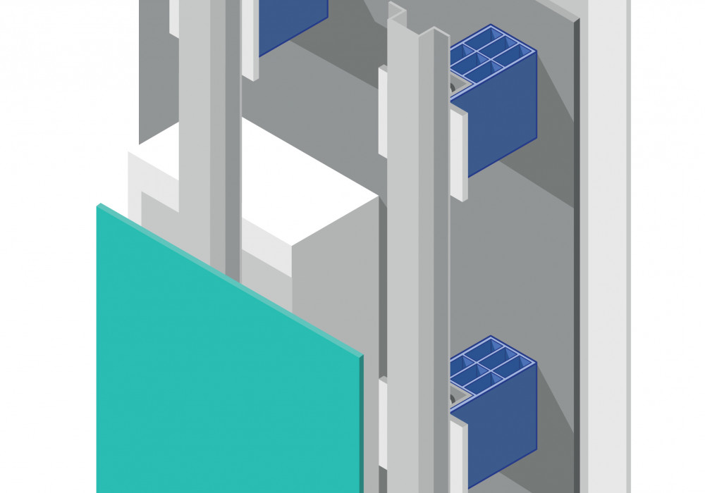 New Thermal Isolator Solution for Facades by Technoform