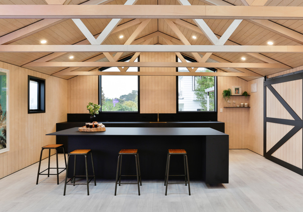 From an Old 70’s Garage to a Modern Multi-functional Space