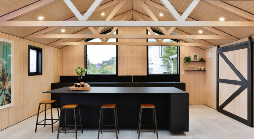 From an Old 70’s Garage to a Modern Multi-functional Space