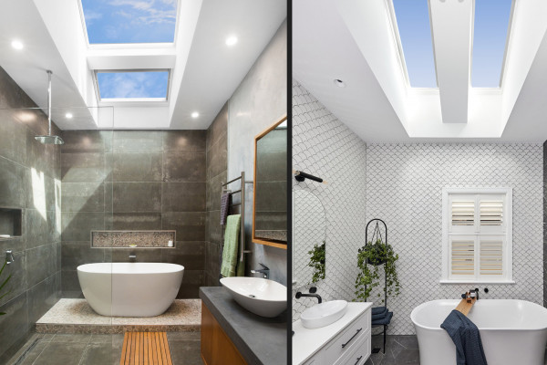 Transform Bathrooms with the Simple Addition of Skylights