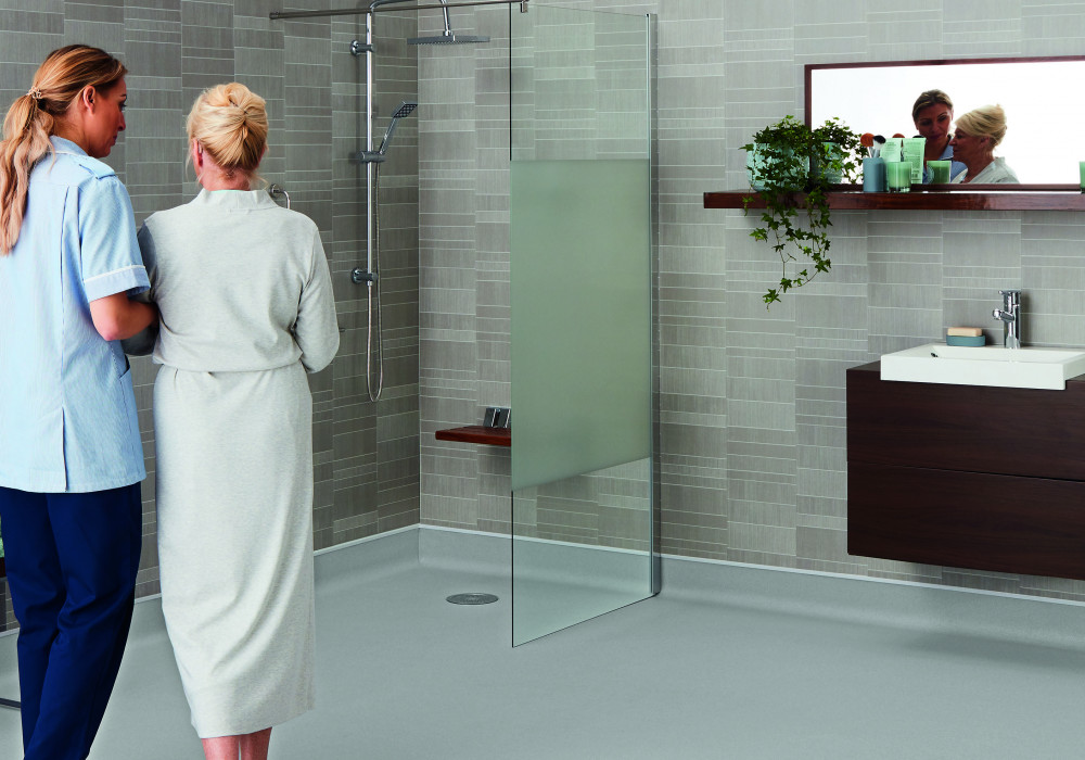 Polysafe Quattro: Designed for Bathrooms with a High Slip Risk