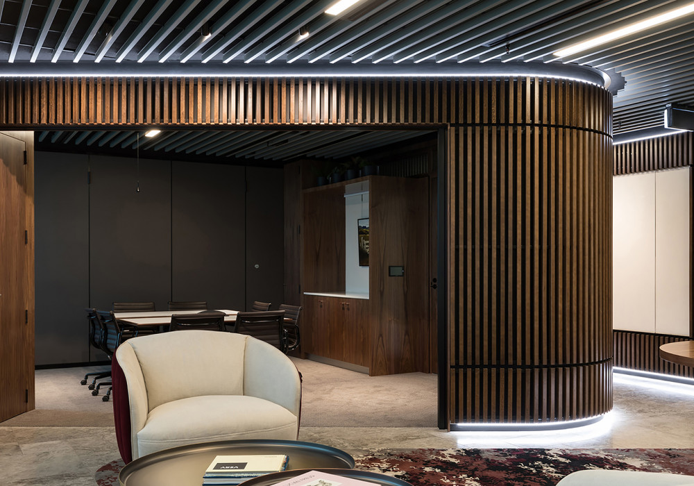 Austratus: A Clip-in Timber Wall and Ceiling with a Difference