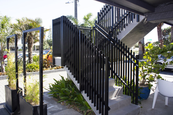 Provista Euro Fin Balustrades for Boutique Accommodation in Orewa