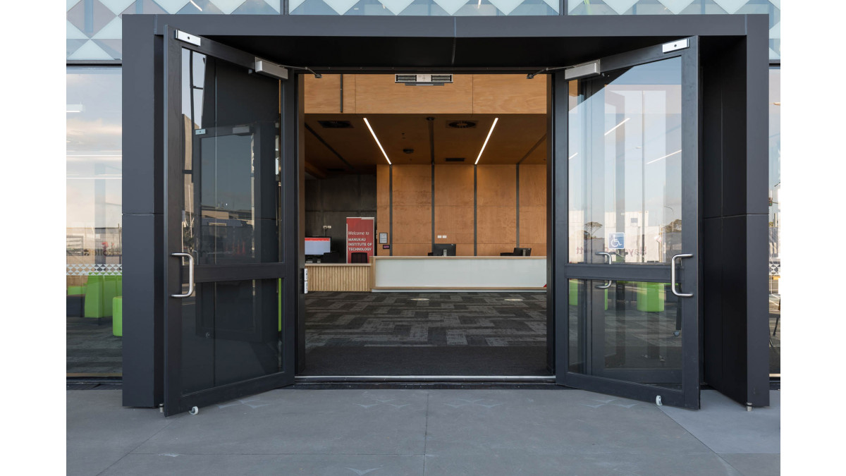 Advance Flooring at MIT Techpark: Carpet Tiles, Entrance Mat, Vinyl Flooring.