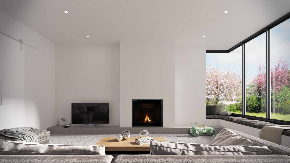 With an extended viewing height of 680mm, the DF990 gas fire not only looks stylish, but delivers on heat output too.