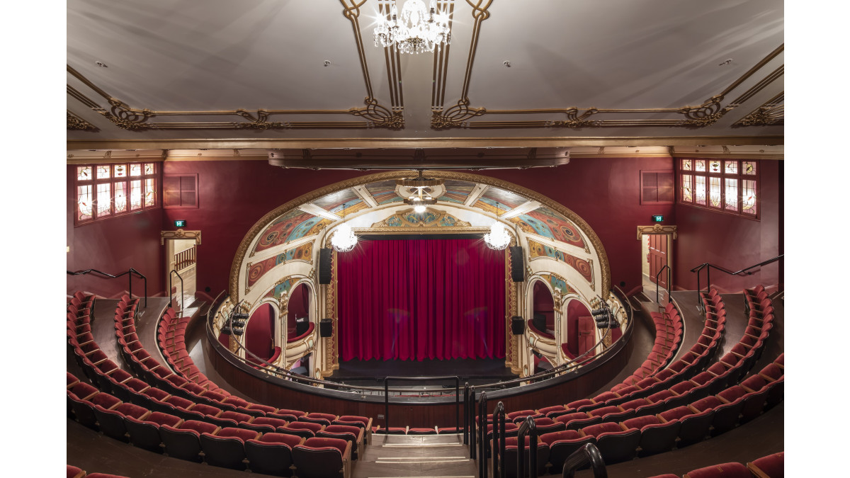 Resene Total Colour Nightingale Colour Maestro Award winner 2020 – Hawkes Bay Opera House Upgrade by Dave Pearson of DPA Architects Ltd. Photo Sarah Rowlands.