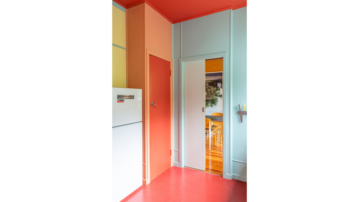 Resene Total Colour Nightingale Award winner 2020 – Ann Shelton and Duncan Munro for Nancy Martin House, by Frederick Ost. Photo Bonny Beattie.