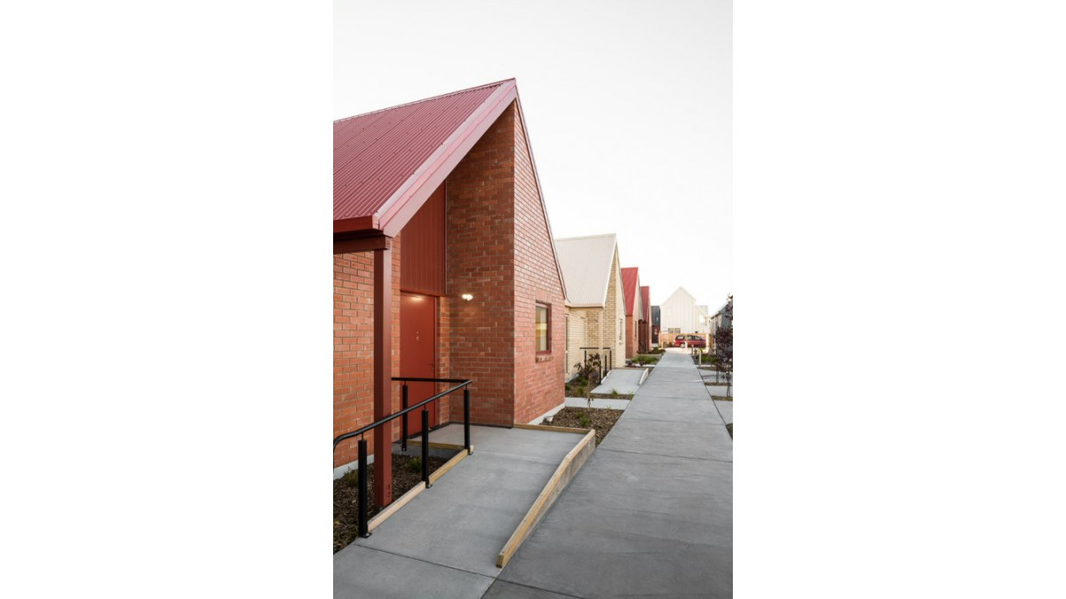 2020 Grand Prix Winner: Social Housing Development Rangiora by Rohan Collete Architects<br />
Photos by Dennis Radermacher, Lightforge