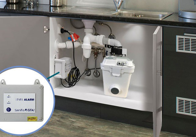 Saniflo Ensures Greater Flexibility of Kitchenette Placement
