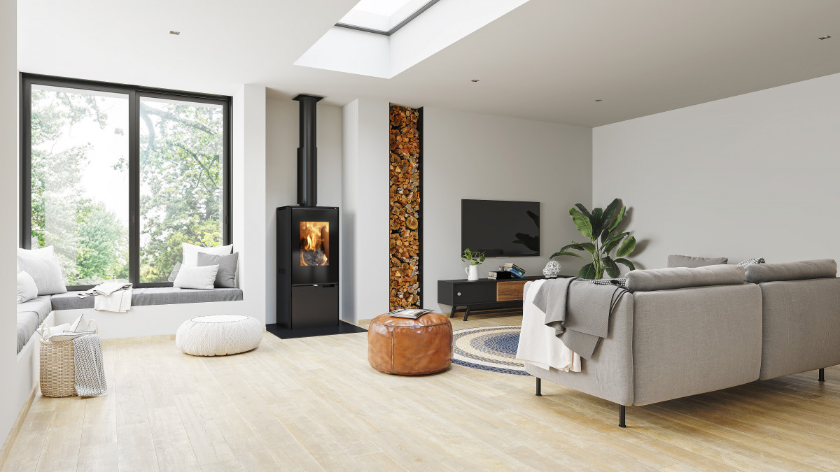 Spartherm’s very first freestanding wood fire in Australasia.  