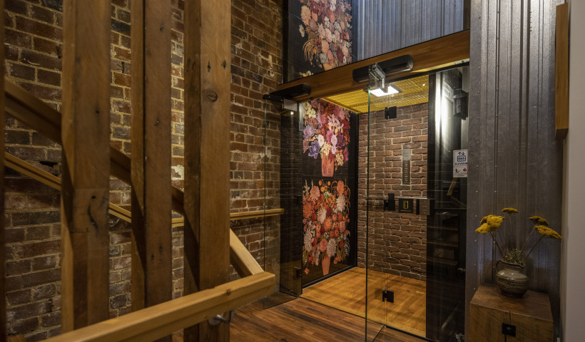 Customised Elevator Brings Creative Flair to Historic Building Renovation