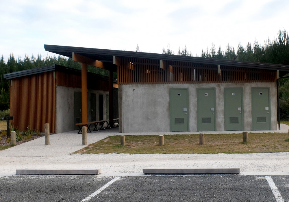 Public Bathroom Solutions for Te Pūtake o Tawa Forest Hub in Rotorua