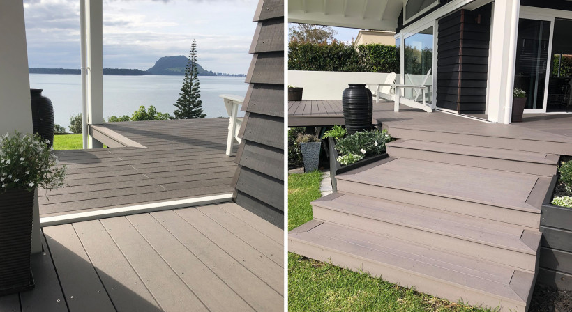 Durable Low-Maintenance Decking Chosen for Designer's Renovation Retreat