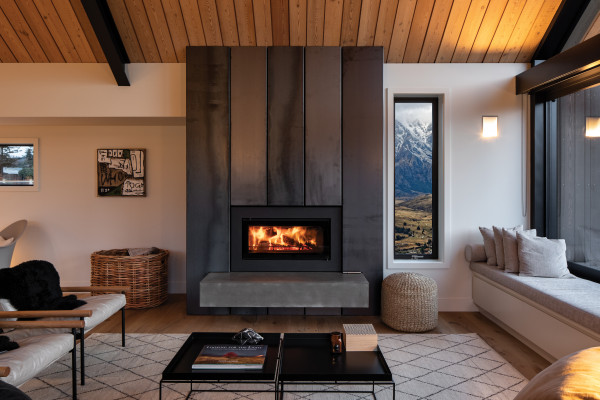 Mesmerising, Modern and Minimalist Wood Fire