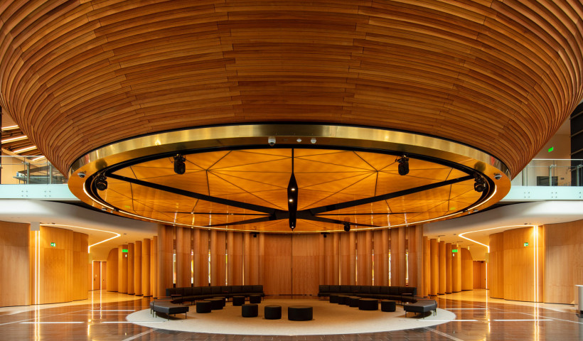Auckland Museum Atrium Transformation Features Bespoke Barrisol Ceiling