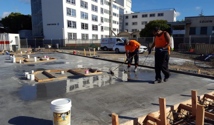 Gilt Edge Concrete Treatment Minimises Moisture for Hospital Wet Room Install